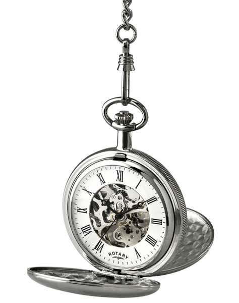Rotary Watch Gents Pocket Steel MP00726/0