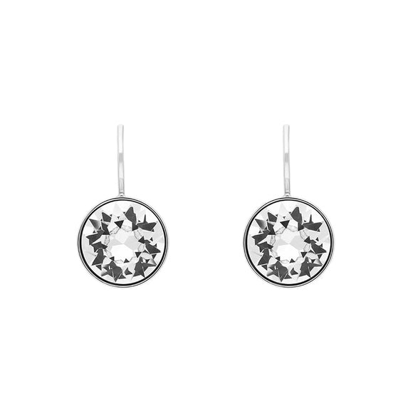 Swarovski Bella Rhodium Plated Mini Pierced Earrings