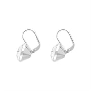 Swarovski Bella Rhodium Plated Mini Pierced Earrings