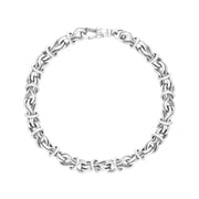 Sterling Silver Multi Link Handmade Bracelet C063BR