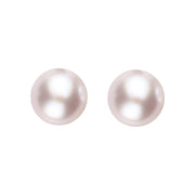 Sterling Silver 4mm Pink Freshwater Pearl Stud Earrings E626