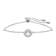 Swarovski Constella Rhodium Plated White Crystal Pave Bracelet 5636266