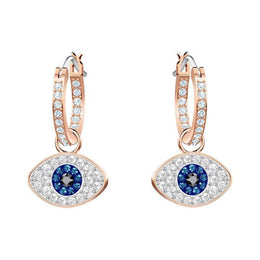 Swarovski Evil Eye Multi Coloured Hoop Earrings. 5425857.