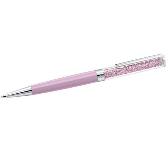 Swarovski Crystalline Ballpoint Pen Purple Chrome Plated Gift, 5224388