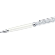 Swarovski Crystalline Ballpoint Pen White Chrome Plated Gift, 5224392