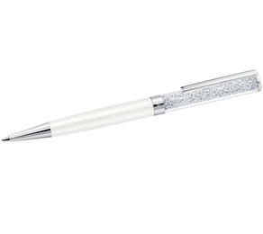 Swarovski Crystalline Ballpoint Pen White Chrome Plated Gift, 5224392