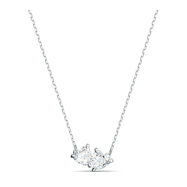 Swarovski Attract Soul Crystal White Rhodium Plated Necklace Full View 5517117