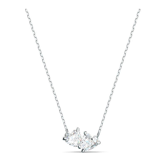 Swarovski Attract Soul Crystal White Rhodium Plated Necklace Full View 5517117