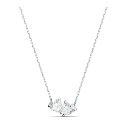 Swarovski Attract Soul Crystal White Rhodium Plated Necklace Full View 5517117