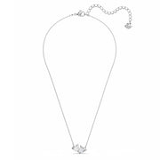 Swarovski Attract Soul Crystal White Rhodium Plated Necklace Full View 5517117