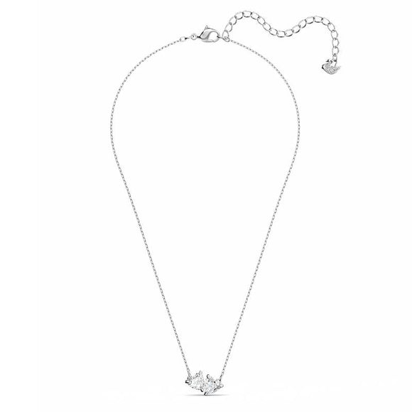 Swarovski Attract Soul Crystal White Rhodium Plated Necklace Full View 5517117