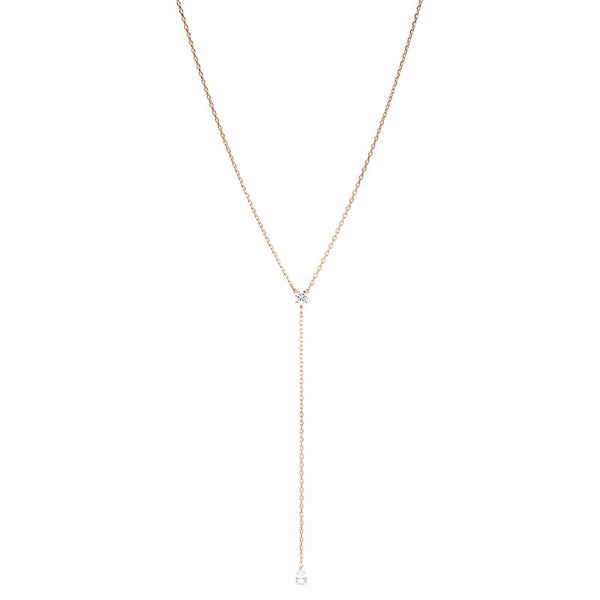 Swarovski Attract Soul Rose Gold Plated Y Necklace 5539007