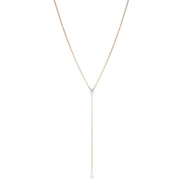 Swarovski Attract Soul Rose Gold Plated Y Necklace 5539007