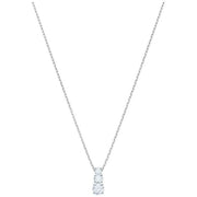 Swarovski Attract Trilogy White Crystal Necklace 5414970