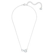 Swarovski Infinity Crystal White Rhodium Plated Necklace 5520576