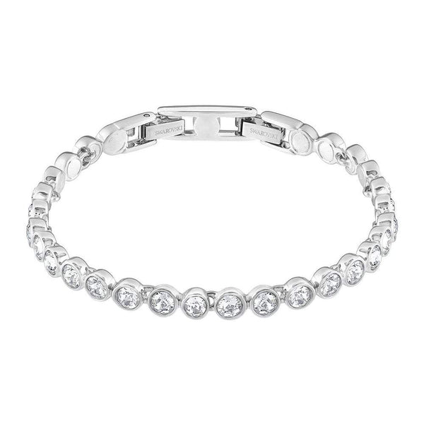 Swarovski Rhodium White Crystal Tennis Bracelet 1791305