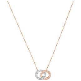 Swarovski Rose Gold Multi Crystal Necklace 5414999
