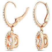 Swarovski Sparkling Dance Crystal Rose Gold Plated Earrings 5504753