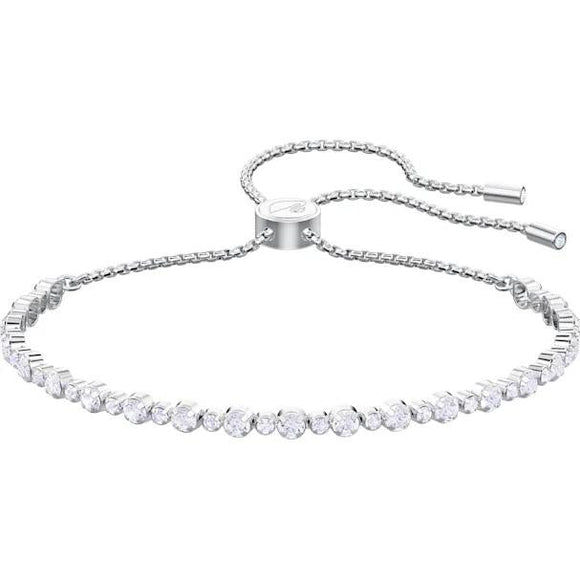 Swarovski Subtle Rhodium Plated Crystal Bracelet