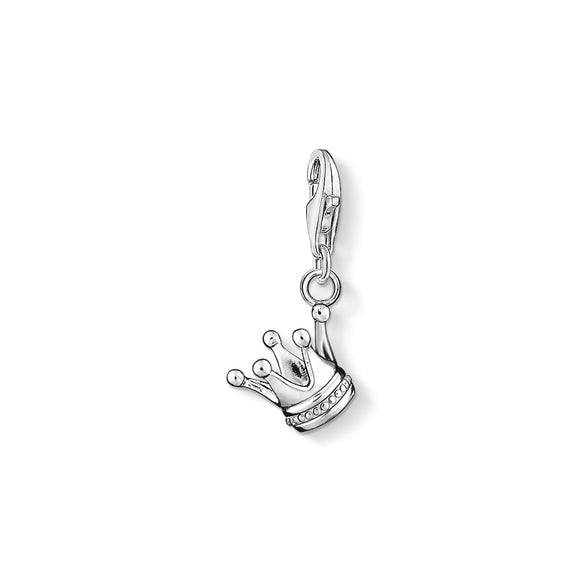 Thomas Sabo Charm Club Sterling Silver Crown Charm 0887-001-12