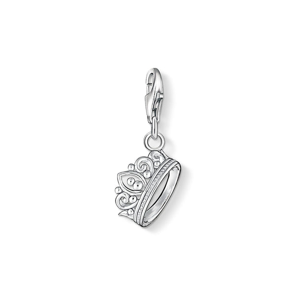 Thomas Sabo Charm Club Sterling Silver Crown Charm 1011-001-12
