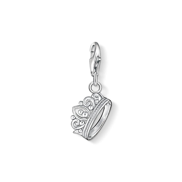 Thomas Sabo Charm Club Sterling Silver Crown Charm 1011-001-12
