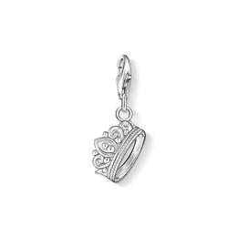 Thomas Sabo Charm Club Sterling Silver Crown Charm 1011-001-12