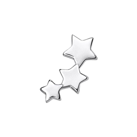 Thomas Sabo Sterling Silver Stars Single Stud Earring