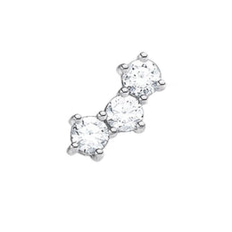 Thomas Sabo Sterling Silver Zirconia Single Stud Earring