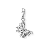 Thomas Sabo Charm Club Sterling Silver Openwork Butterfly Charm, 1038-001-12.