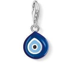 Thomas Sabo Charm Club Sterling Silver Enamel Nazar's Eye Charm, 0829-007-1.