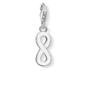 Thomas Sabo Charm Club Sterling Silver Infinity Charm, 1134-001-12.