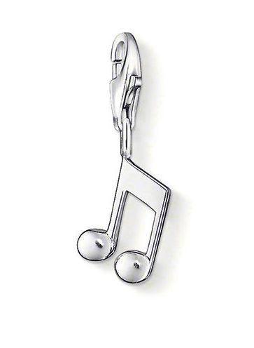 Thomas Sabo Charm Club Sterling Silver Music Note Charm, 0846-001-12.