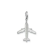 Thomas Sabo Charm Sterling Silver Areoplane Charm 0030-001-12