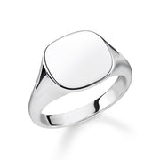 Thomas Sabo Rebel At Heart Sterling Silver Classic Signet Ring TR2248-001-21