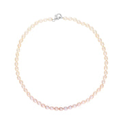 Yoko Pearls Freshwater Pearl Multi Coloured Pastel Necklace PRLNKT2