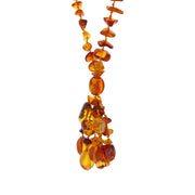 Amber Multi Beaded Necklace D AMBERNKT.