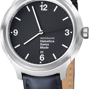 Mondaine Watch Helvetica No1 Bold 43 MH1.B1220.LB