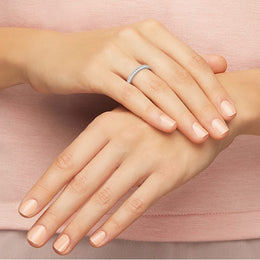 Swarovski Rare White Rhodium Plated Crystal Ring 1121069