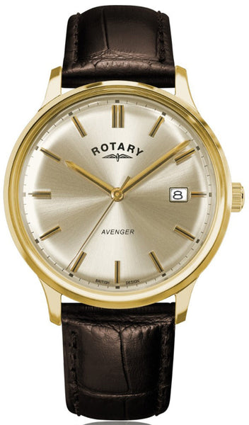 Rotary Watch Avenger Gold PVD Mens GS05403/03