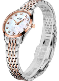 Rotary Ultra Slim Diamond Watch