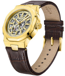 Rotary Regent Skeleton Mens Watch