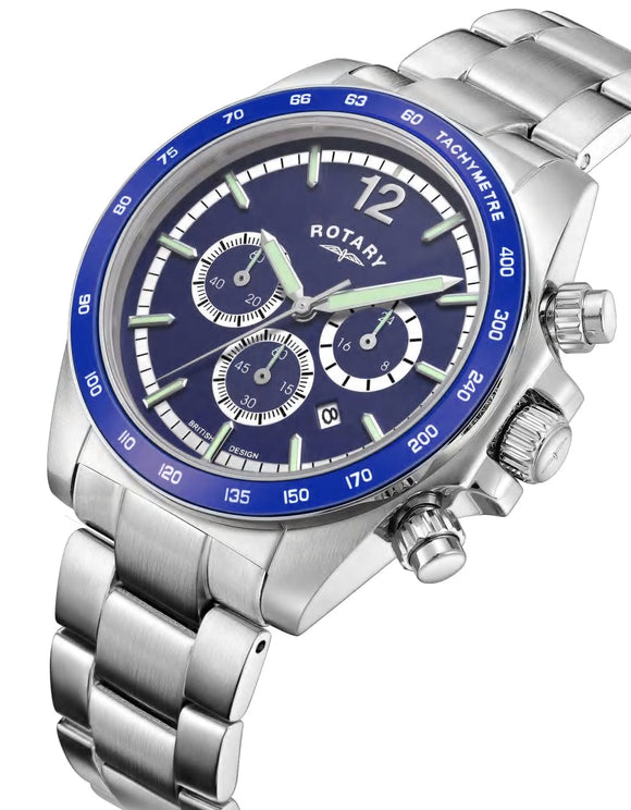 Rotary Henley Chronograph Mens Watch