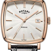 Rotary Watch Gents Gold Plated Strap GS05309/01
