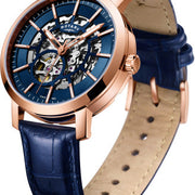 Rotary Greenwich Skeleton Rose Gold PVD