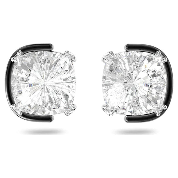 SWAROVSKI HARMONIA CUSHION CUT CRYSTAL STUD EARRINGS 5600943