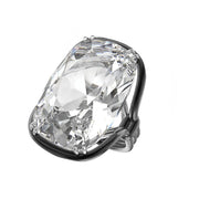 Swarovski Harmonia Oversized White Crystal Ring Size 52