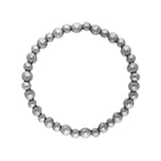 Sterling Silver Mirrored Bead Bracelet