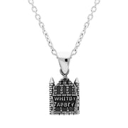 Sterling Silver Whitby Abbey Necklace P3678
