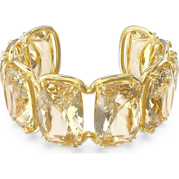Swarovski Harmonia Yellow Gold Tone Plated Gold Tone Crystal Cuff, 5620653 £